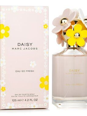 New in Box Daisy Eau so Fresh 4.25 oz/125ML Eau de Toilette Gift Spray for Women